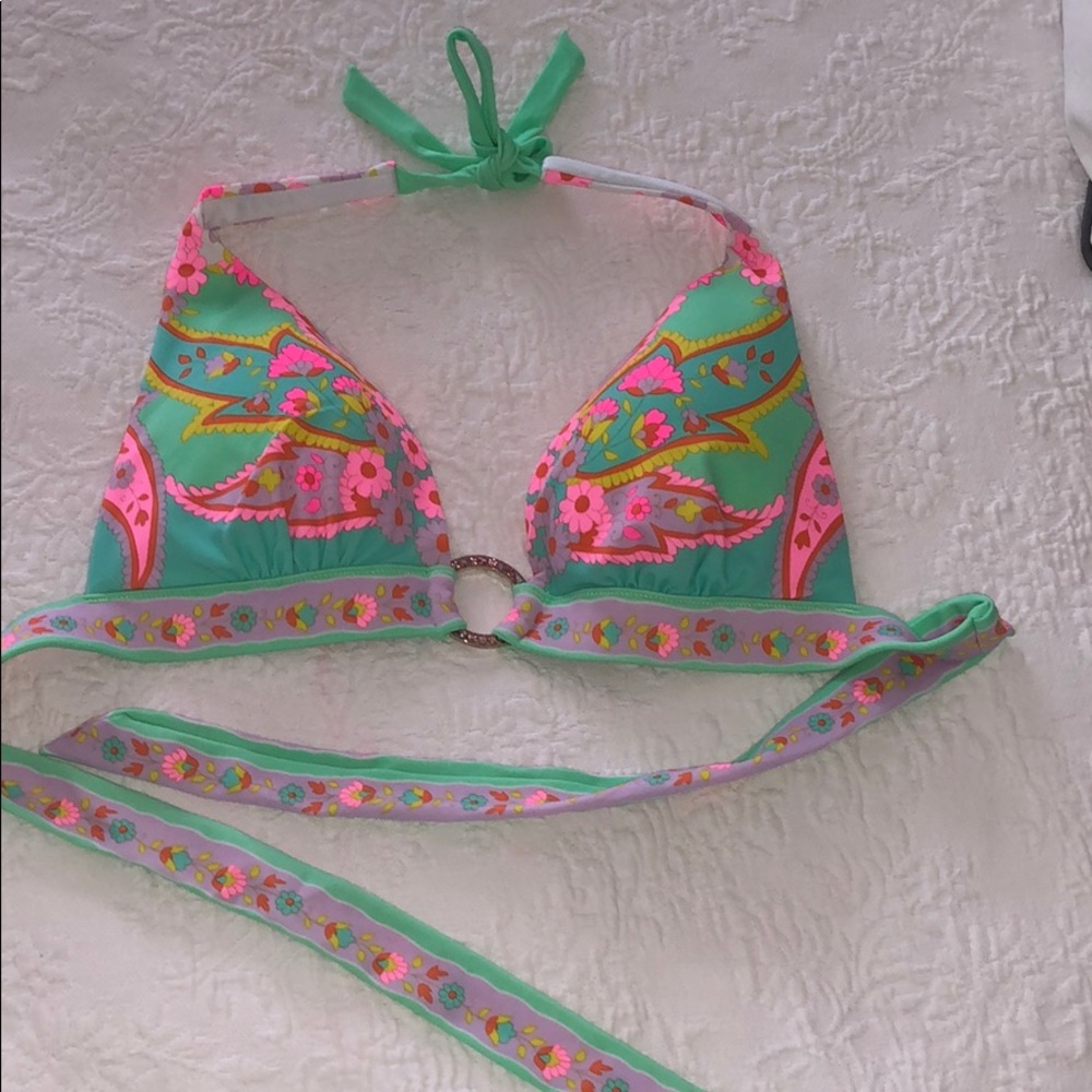 colorful bikini top